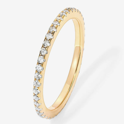 Minimal Stackable Ring — 14K Gold Plated, Adjustable