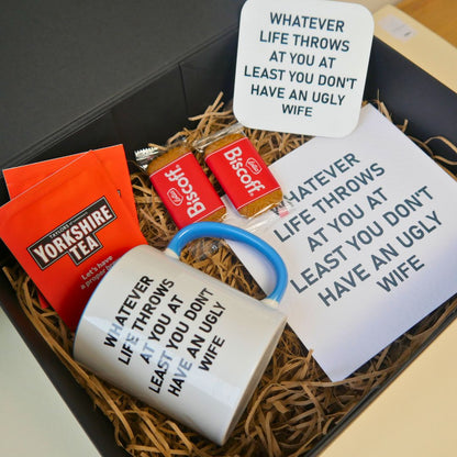 Funny Husband Gift Mug – “At Least You Don’t Have an Ugly Wife”