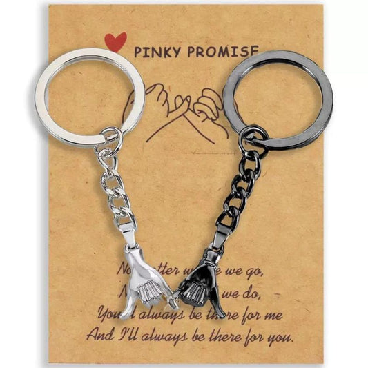2pcs Pinky Promise Keychains — Valentine’s & Birthdays