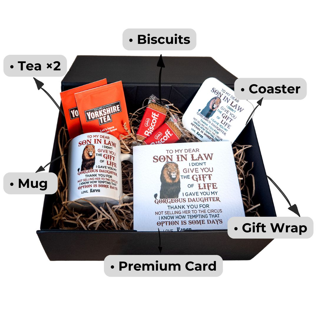 Personalised Son-in-Law Gift Mug — Funny, Fast, Guaranteed