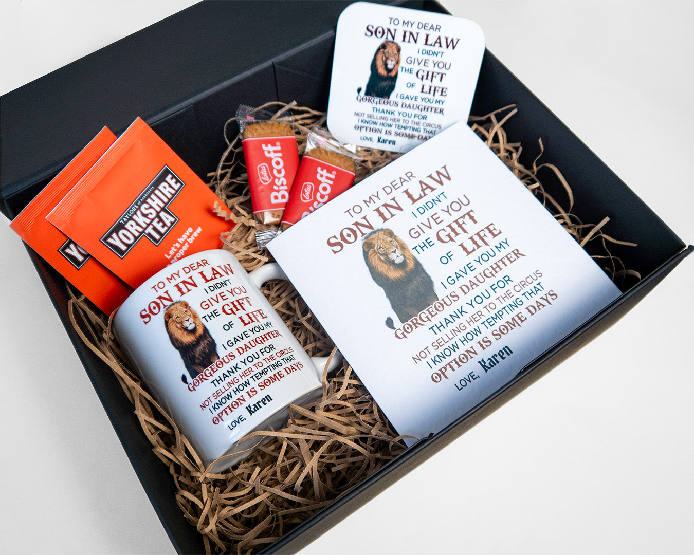 Personalised Son-in-Law Gift Mug — Funny, Fast, Guaranteed