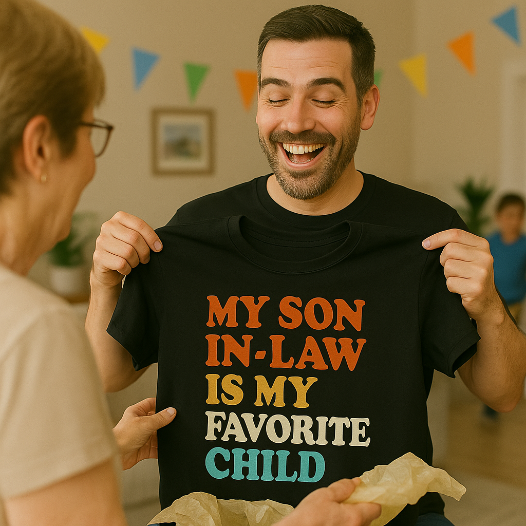 Funny Son-In-Law T-Shirt – Perfect for Father’s Day