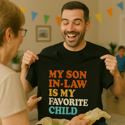 Funny Son-In-Law T-Shirt – Perfect for Father’s Day