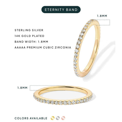 Minimal Stackable Ring — 14K Gold Plated, Adjustable